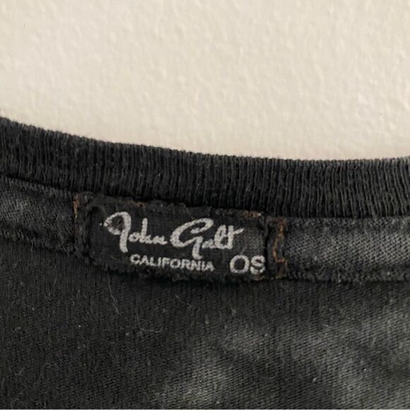 𝅺BRANDY Melville John Galt Tie-Dye Cropped T-Shirt Top • One size - Picture 4 of 4